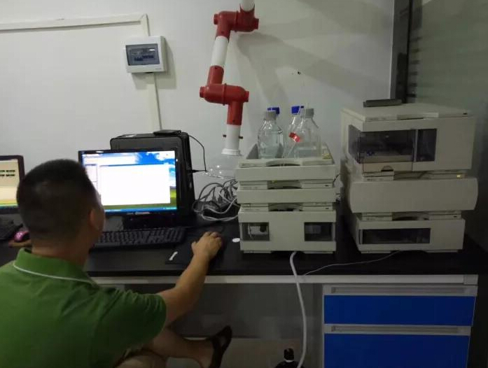 東莞某大型食品檢測公司順利驗收我司的二手液相色譜1100+DAD