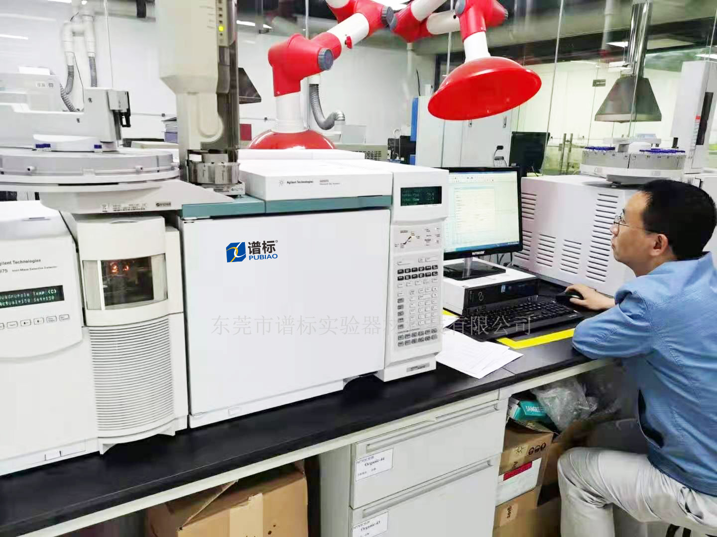 東莞租賃案例：氣質(zhì)聯(lián)用儀 GCMS ?6890N-5975 安裝調(diào)試后運(yùn)行正常