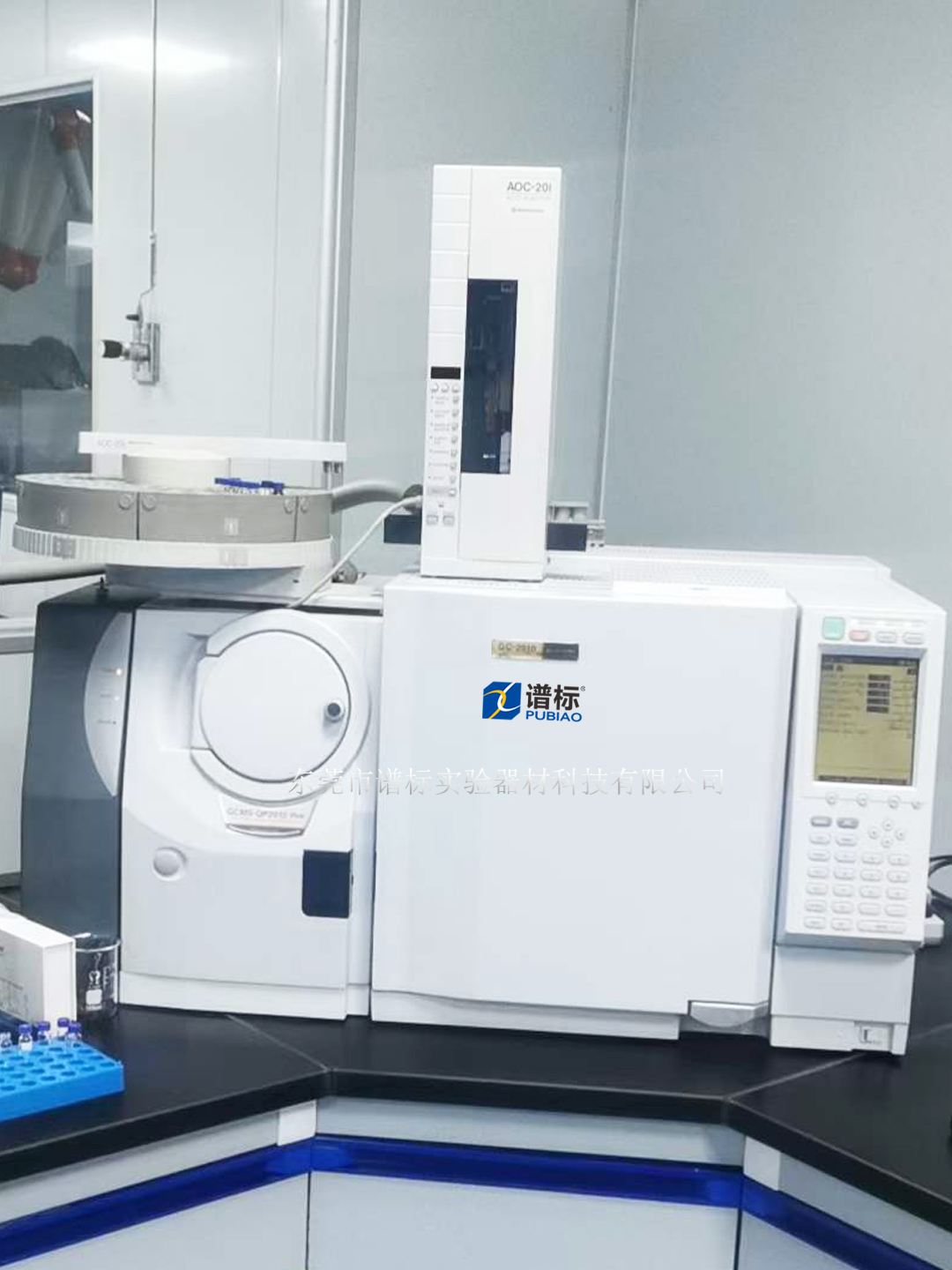 21年8月10日 島津氣相色譜質(zhì)譜聯(lián)用儀 GCMS QP2010plus 在惠州成功安裝