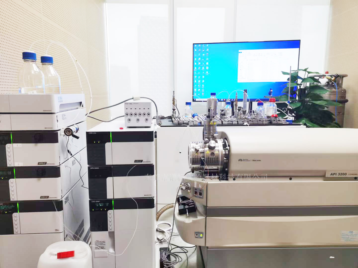 液相色譜質(zhì)譜聯(lián)用儀AB API3200+島津20A＋PDA檢測器在深圳高效成功驗(yàn)貨