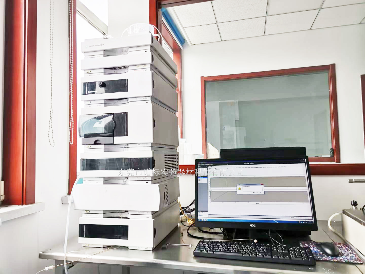 液相色譜儀HPLC 1200+VWD在河北某生物公司安裝通過