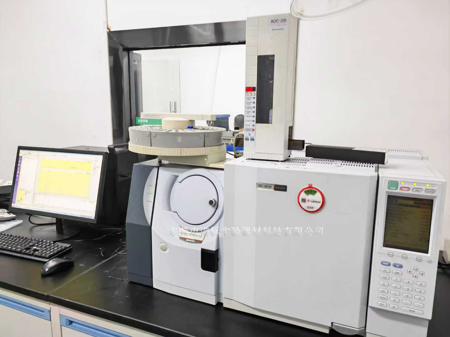 島津氣質(zhì)聯(lián)用儀GCMS QP2010PLUS在深圳順利安裝