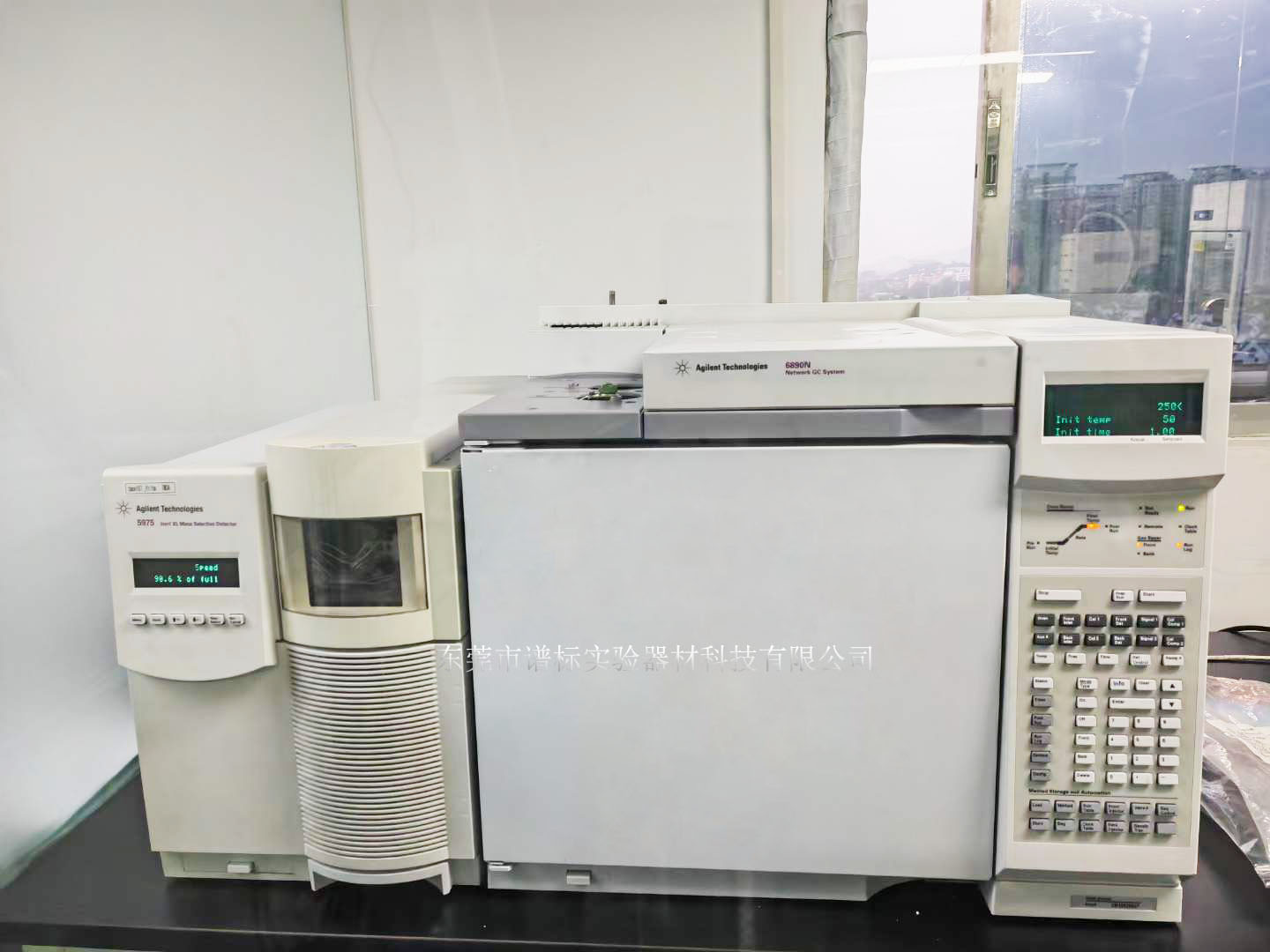 安捷倫GCMS氣質(zhì)聯(lián)用儀6890N-5975（雙源）在廣州安裝調(diào)試